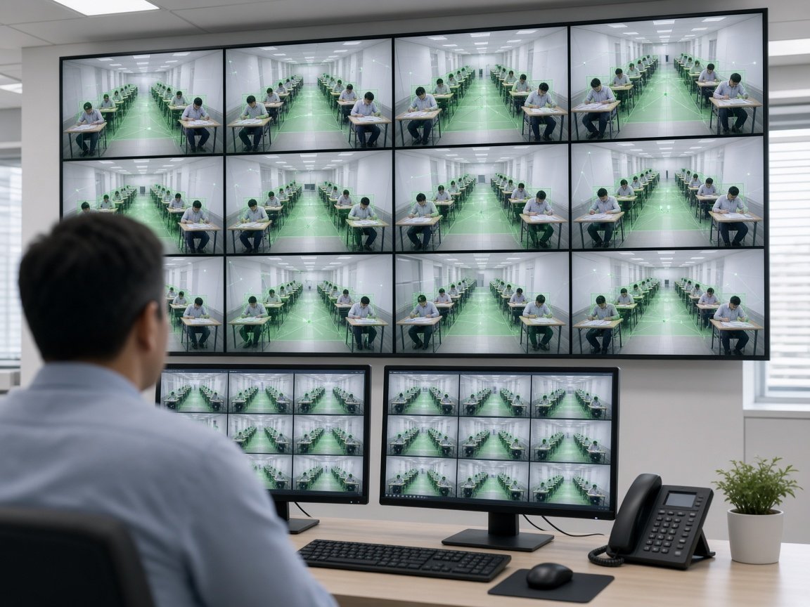 Exam Command And Cameras